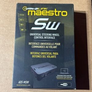 Maestro SW Universal Steering Wheel Control Interface - Black